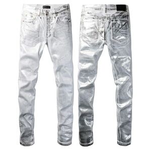 Men's Silver Jeans